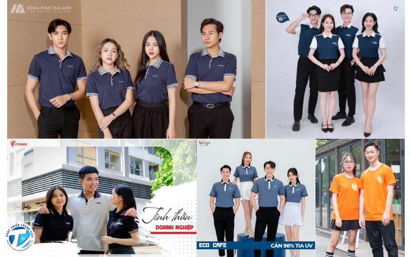 Top xưởng in áo đồng phục uy tín tại Hà Nội
